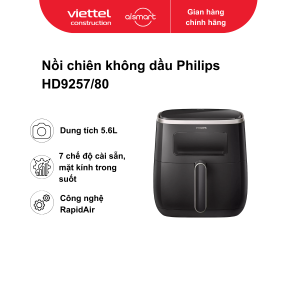 Nồi chiên không dầu Philips HD9257/80