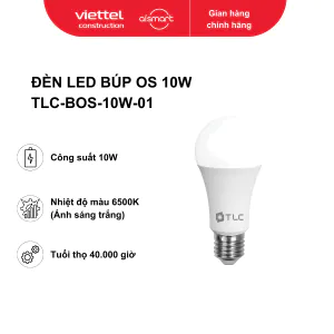 Đèn LED Búp OS 10W ánh sáng trắng