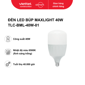 Đèn LED Bulb Maxlight 40W ánh sáng trắng
