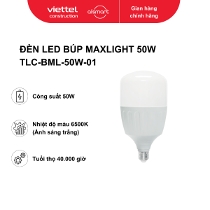 Đèn LED Bulb Maxlight 50W ánh sáng trắng