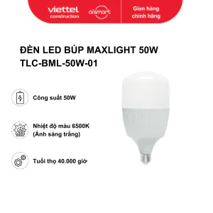 Đèn LED Bulb Maxlight 50W ánh sáng trắng