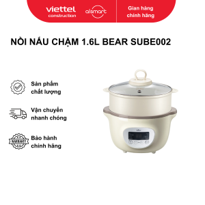 Nồi nấu chậm 1.6L Bear SUBE002