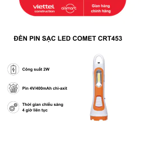 Đèn pin sạc Led Comet - CRT453