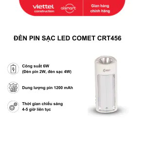 Đèn pin sạc Led Comet - CRT456