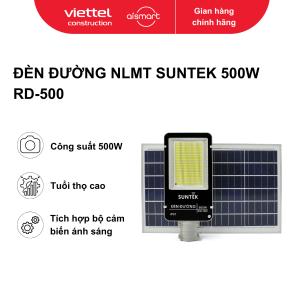 Bộ đèn đường  năng lượng mặt trời công suất 400w, .Model: RD-500, hiệu: Suntek