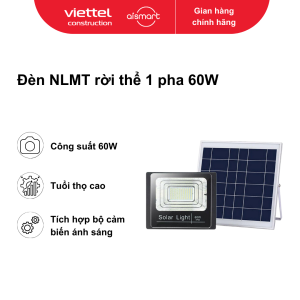 Đèn NLMT 1 pha 60W ( Nhôm )