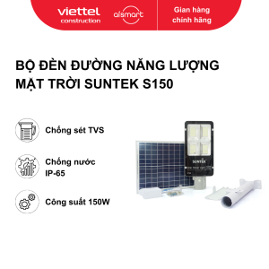 SUNTEK - Bộ đèn đường năng lượng mặt trời S150