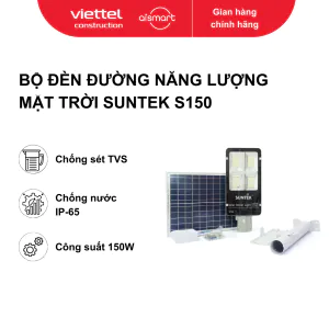 SUNTEK - Bộ đèn đường năng lượng mặt trời S150