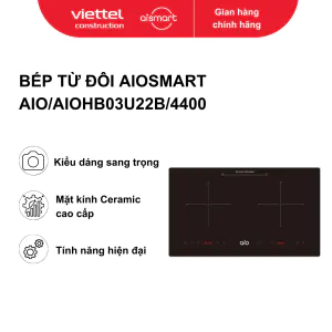Bếp từ đôi AIO v2 (AIOHB03D22B/4400)
