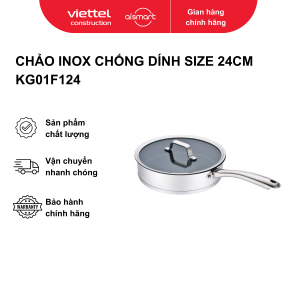 Chảo inox chống dính size 24cm KG01F124