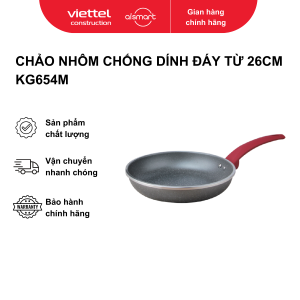 Chảo nhôm chống dính đáy từ 26cm KG654M