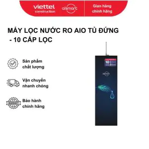 Máy lọc nước RO AIO tủ đứng - 10 cấp lọc