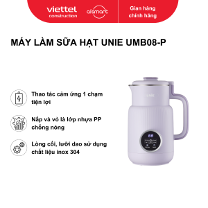 Máy làm sữa hạt đa năng UNIE UMB08-P