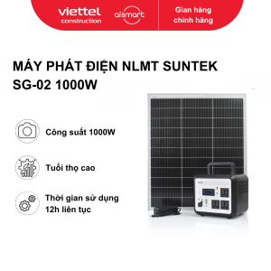 Máy phát điện năng lượng mặt trời công suất 1000w. Model: SG-02. Hiệu: Suntek