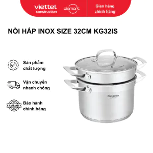 Nồi hấp inox size 32cm KG32IS