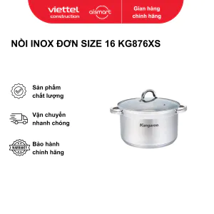 Nồi Inox đơn size 16 model KG876XS