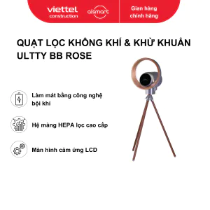 Quạt lọc không khí và khử khuẩn Ultty BB Rose 