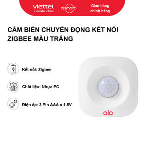 Cảm biến chuyển động kết nối zigbee. Màu trắng