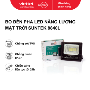 Bộ đèn pha led năng lượng mặt trời Model: 8840L