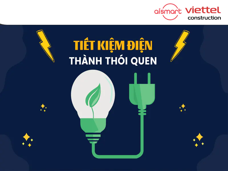 Tiết kiệm điện thành thói quen